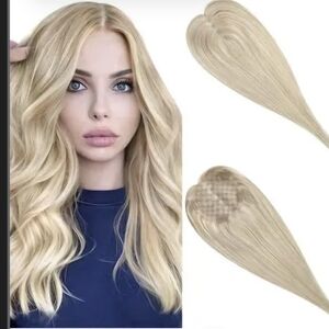 Blonde Human Hair Extensions - 18 inches